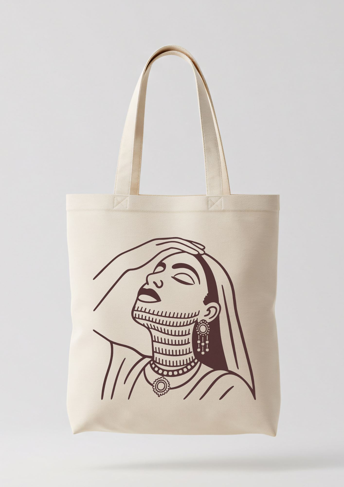 Tote Bag Negisti tattooed
