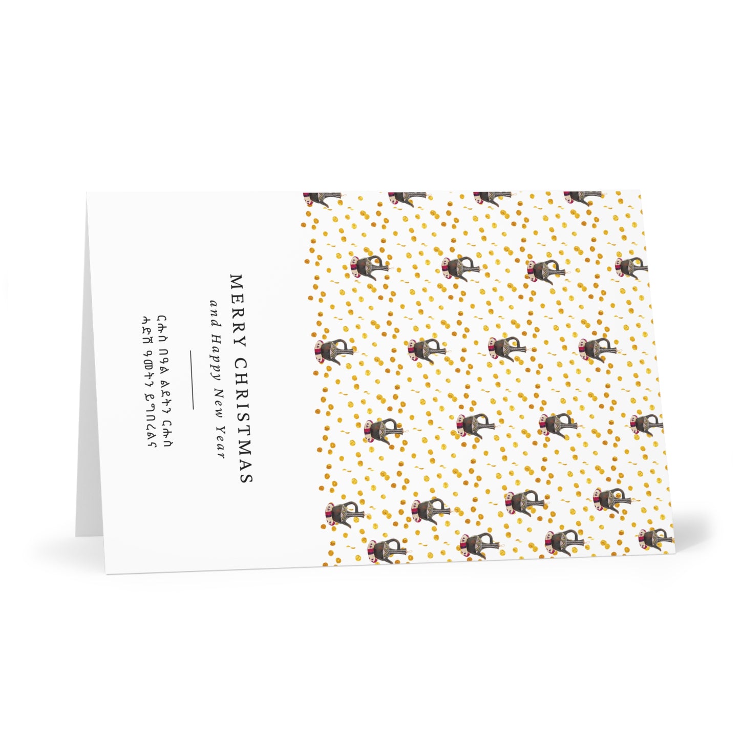 Christmas Jebena Greeting Cards white (7 pcs)