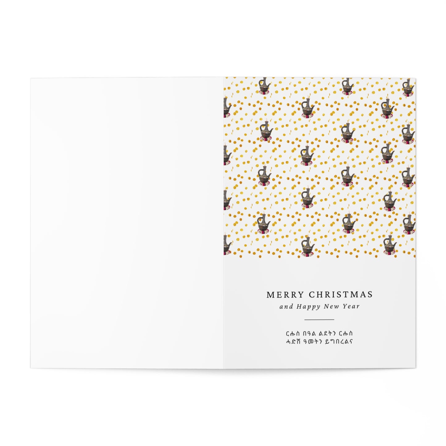 Christmas Jebena Greeting Cards white (7 pcs)