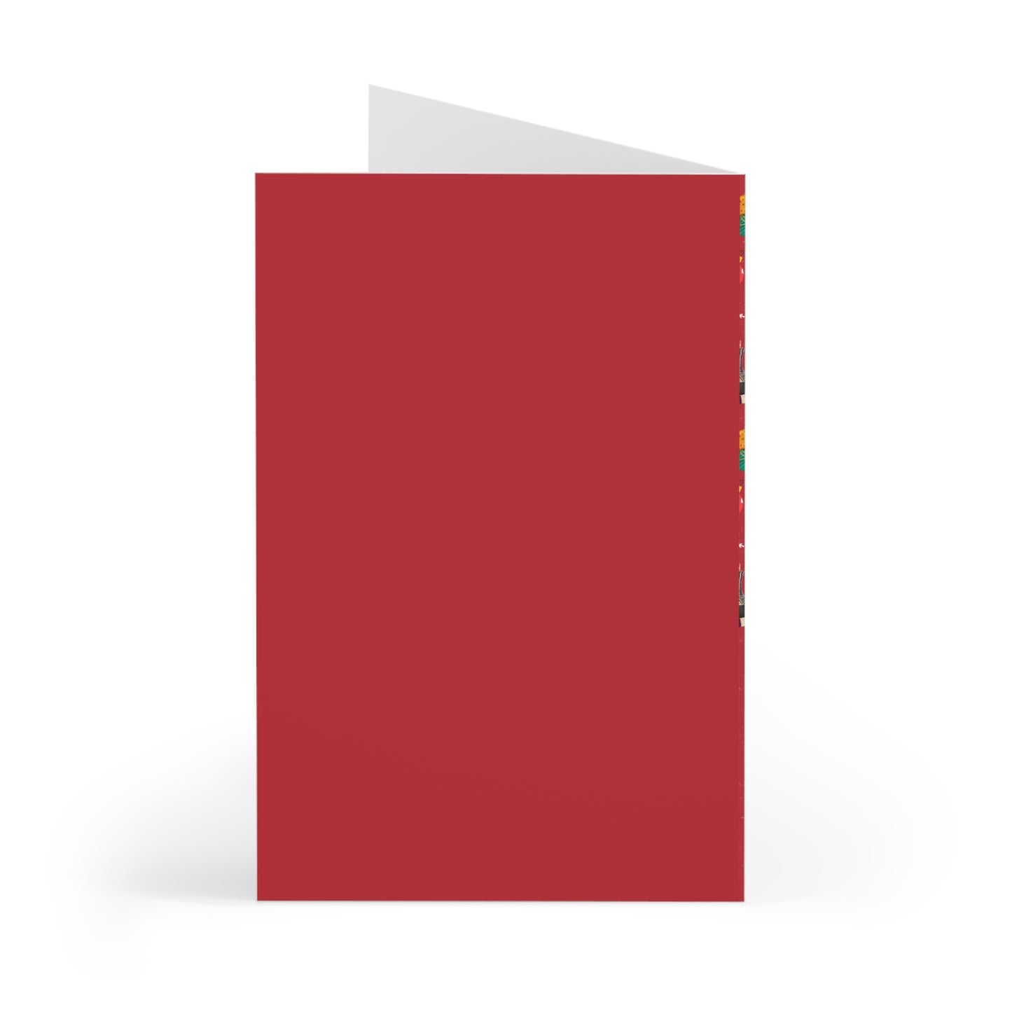 Christmas Jebena Greeting Cards red (7 pcs)