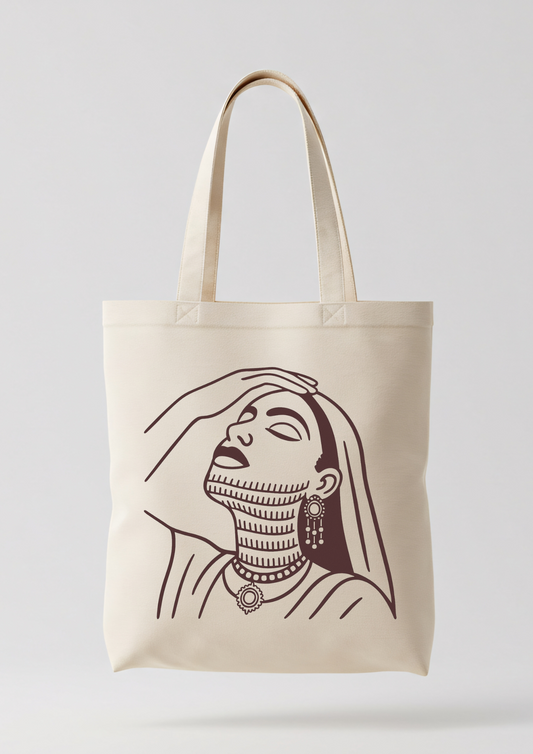 Tote Bag Negisti tattooed