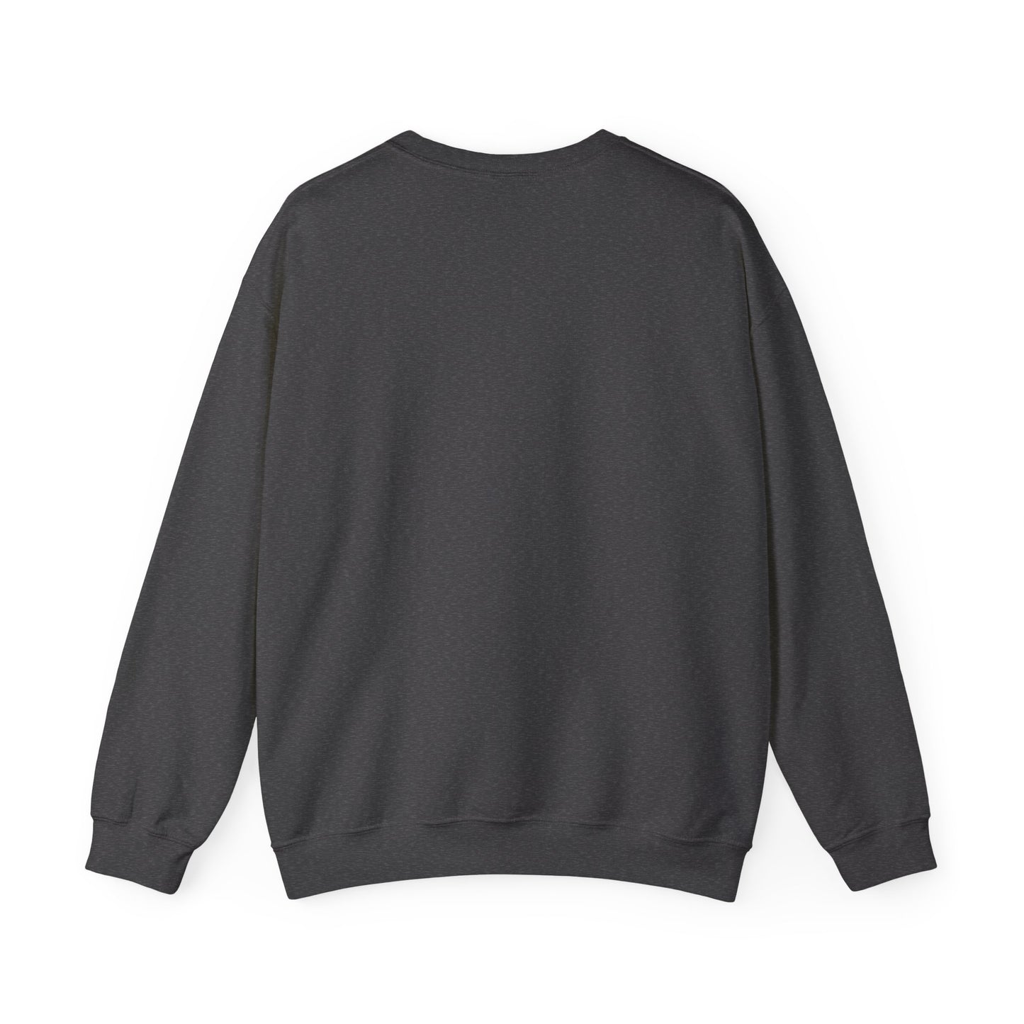 Creative written in pastel beige Typo Unisex Heavy Blend™ Crewneck Sweatshirt