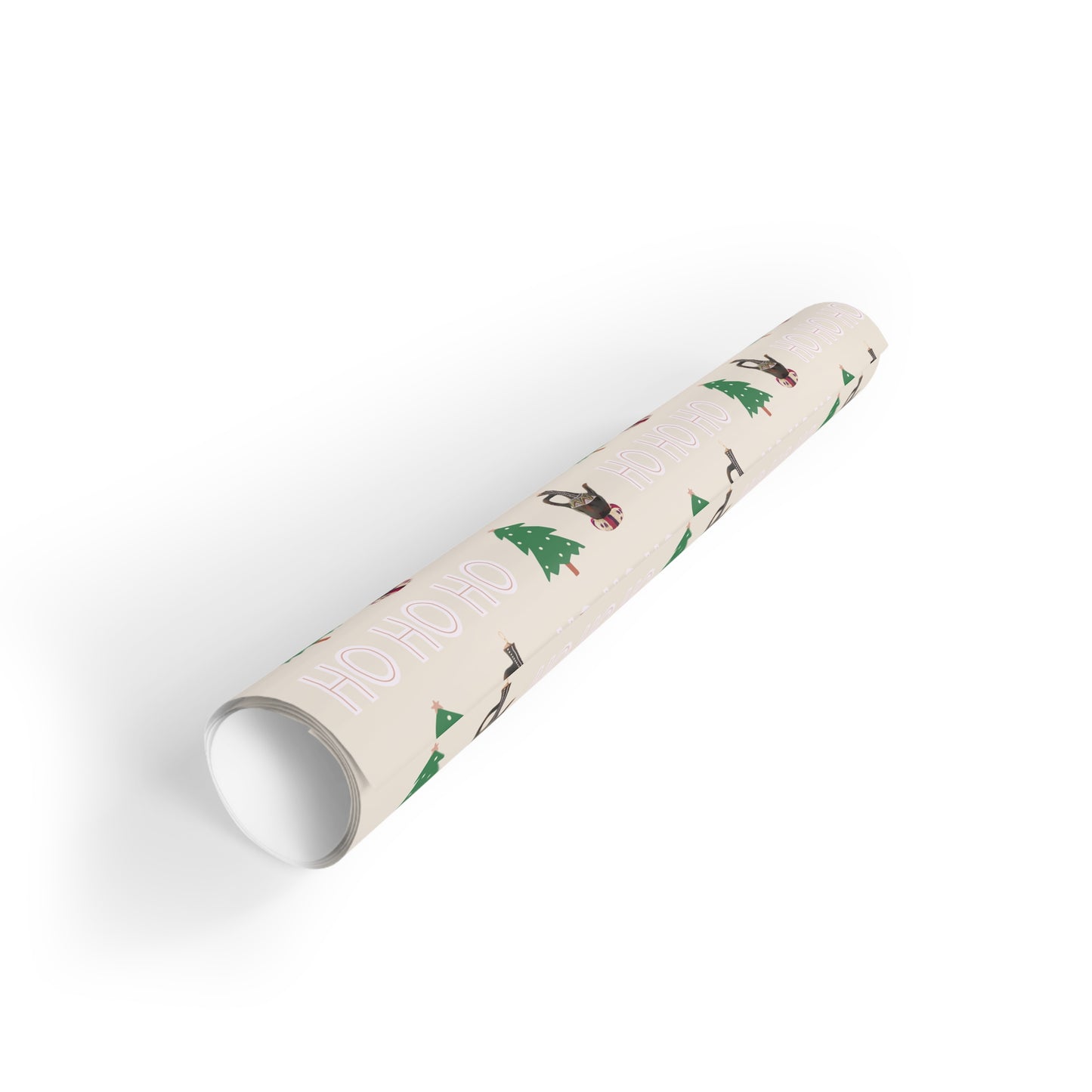 Copy of Eritrean / Ethiopian inspired Gift Wrapping Paper beige with tigrinya writing Rolls, 1pc